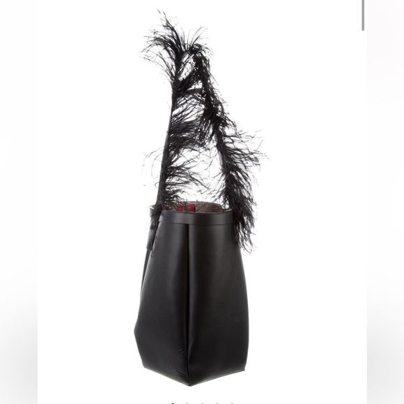 valentino by your side feather bucket bag retail $2,795 - Picture 4 of 16